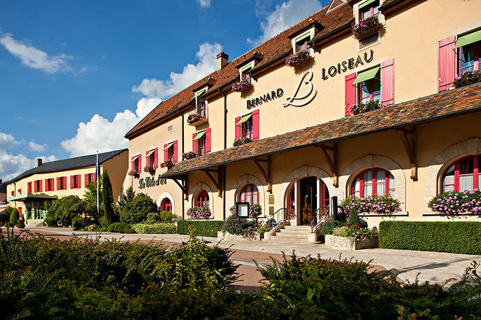  A picture showing Le Relais Bernard Loiseau restaurant in Burgundy, France