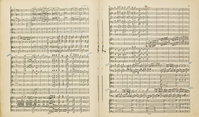 Score for Beethoven’s concert no. 3, C Minor.