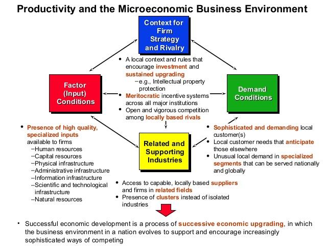 Productivity and the Microeconomic Business Environment