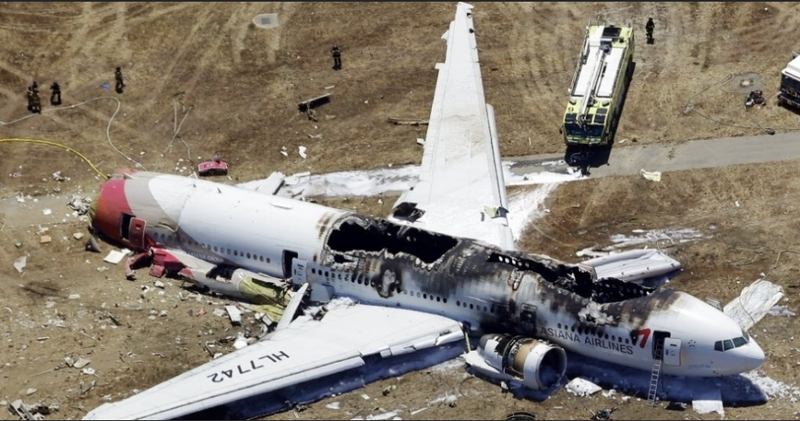 Images of crashed aircraft can make passengers worry about their safety when travelling by plane.