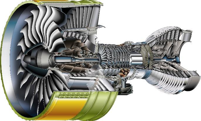 The Engine Alliance GP7000 Engine.