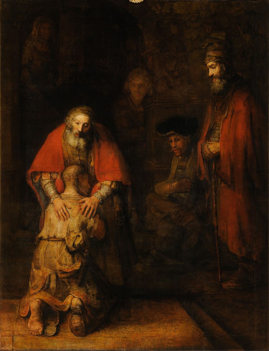 Rembrandt Van Rijn. "The Return of the Prodigal son"