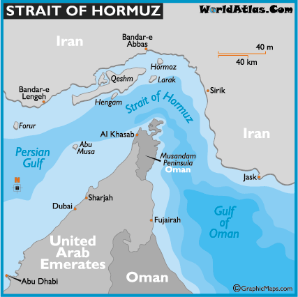 “Strait of Hormuz.”