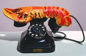 Lobster Telephone created by Salvador Dali in 1936.