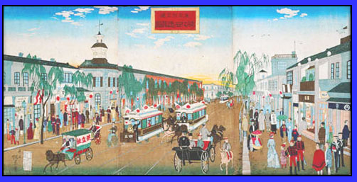 Modern era structures and development after Meiji Ishin