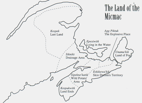 The Mi’kmaq’s territory