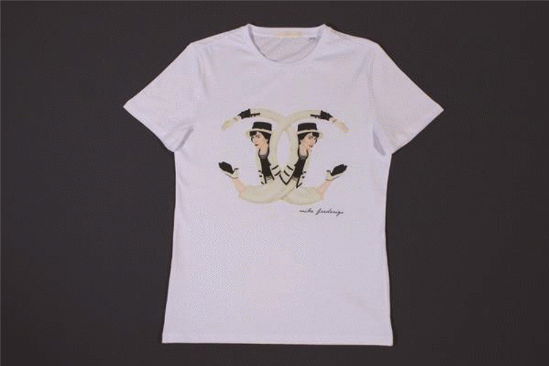 Coco Chanel fake T-shirt, source: http://fashion.qq.com/a/20160412/029690.htm
