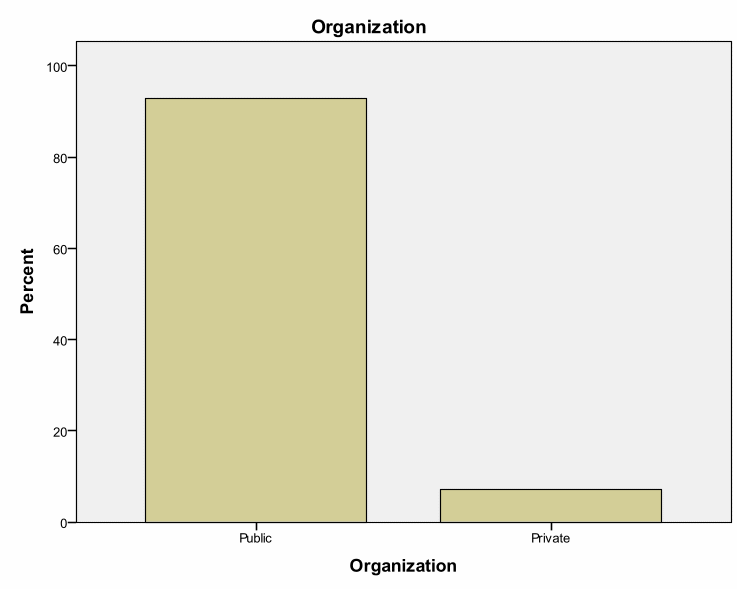 Type of organization
