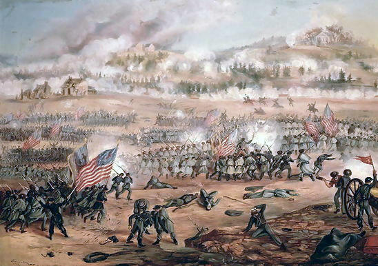 The Battle of Fredericksburg.