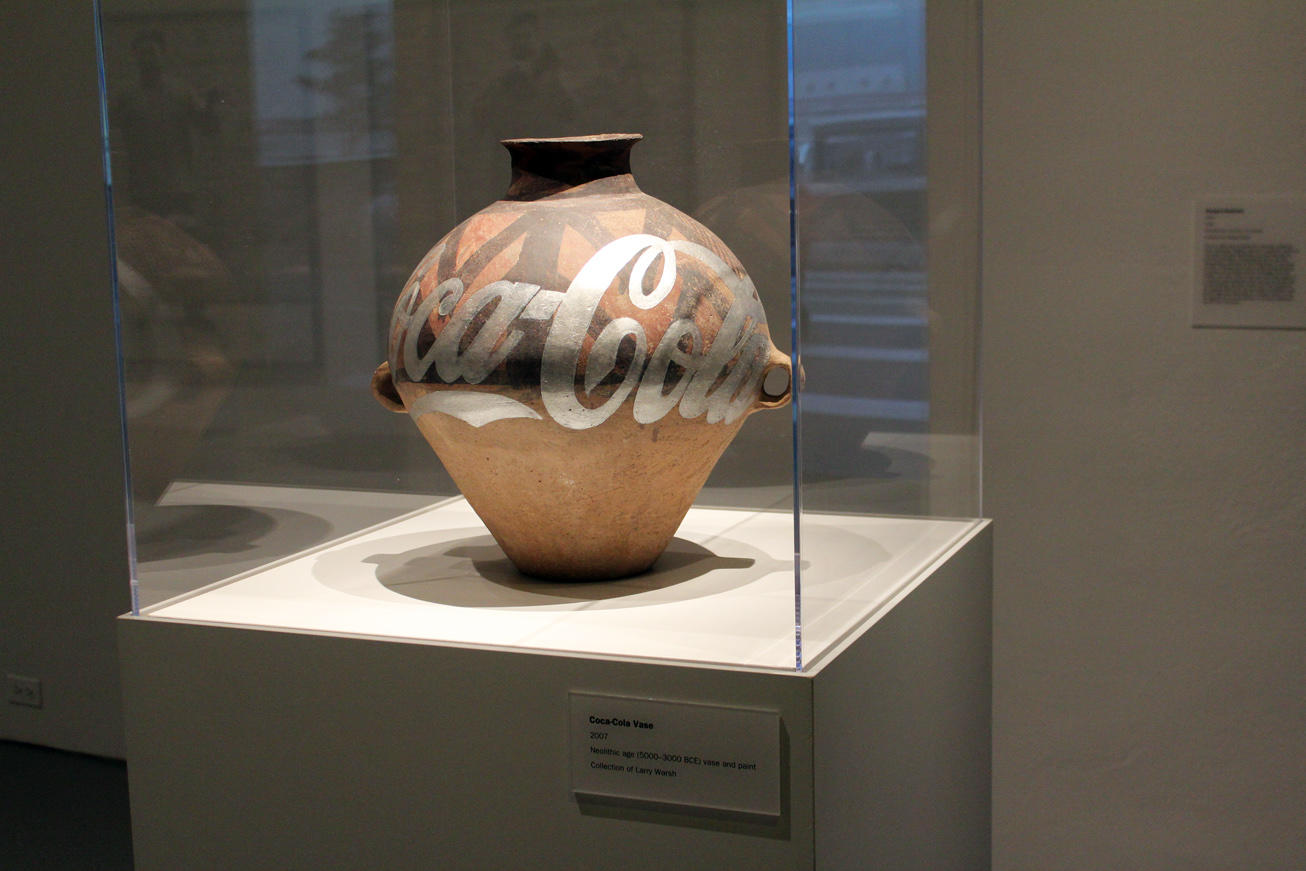 Ai Weiwei, Han Dynasty Urn with Coca-Cola Logo