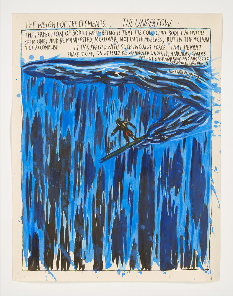 Pettibon, “The Weight of the Elements”