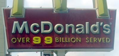 McDonalds restaraunt ad.