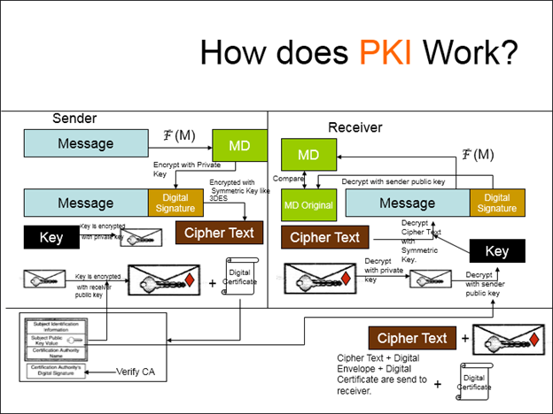 The work of a PKI