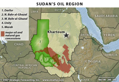 Sudans Oil Region.