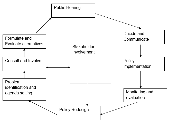 Public Policy Development Cycle.