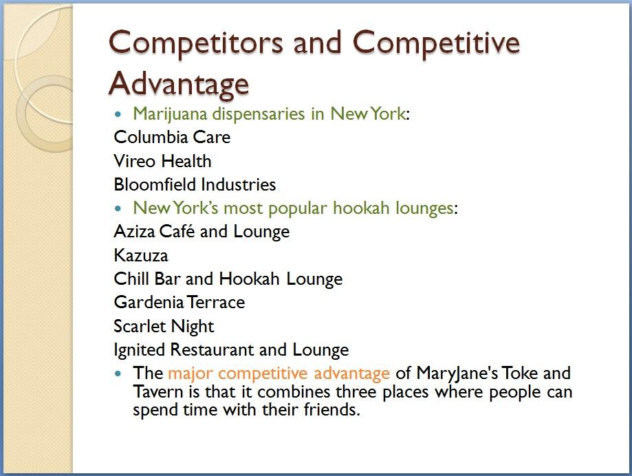 Competitors and Competitive Advantage