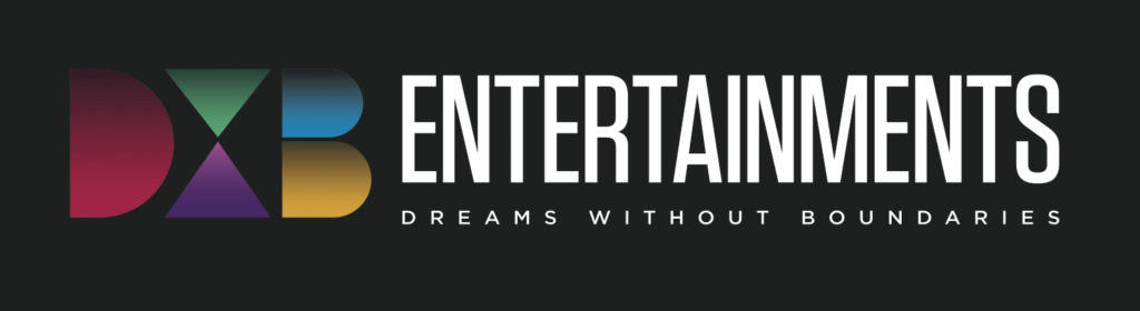 DXB Entertainments name and logo.