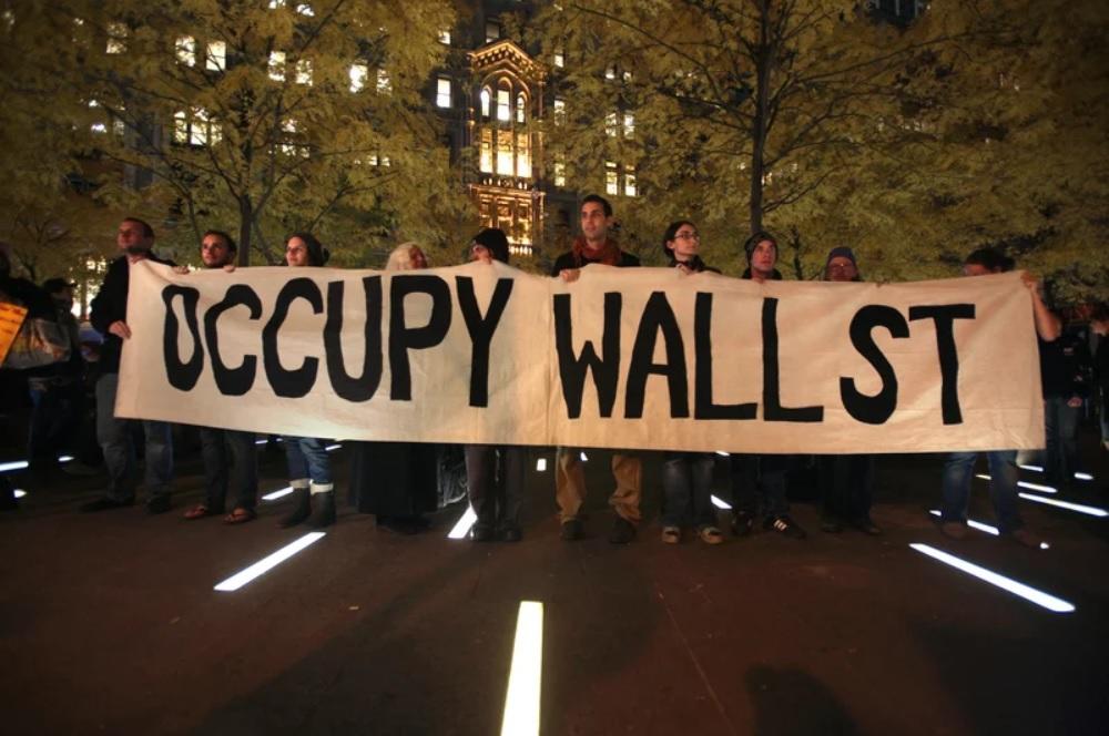 Members of Occupy Wall Street Movement.
