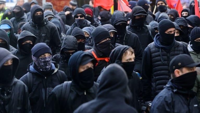 Antifa Movement Members 