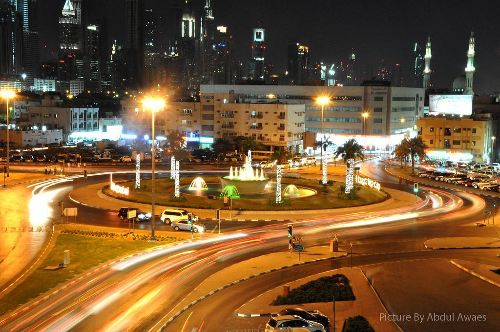 Satwa Roundabout in Dubai.