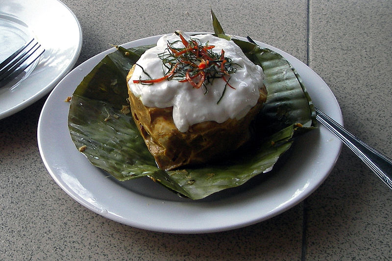 Amok, a popular Cambodian dish 
