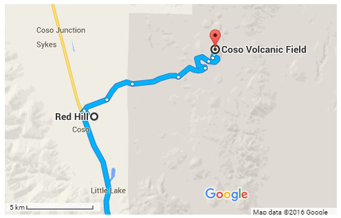 Coso Volcanic Field, Inyo County, California, US. 