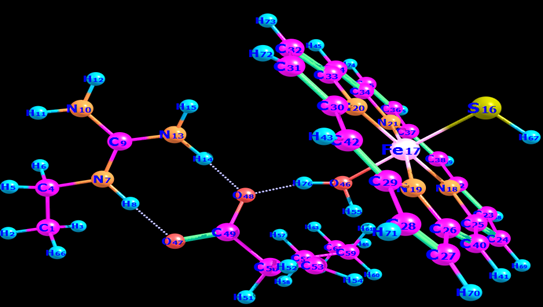 The second scan geometry of C55-O46.
