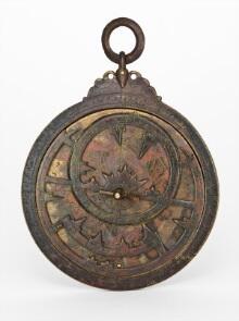 Brass Planispheric Astrolabe.