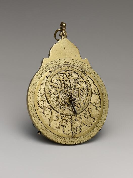 The astrolabe in the Metropolitan Museum.