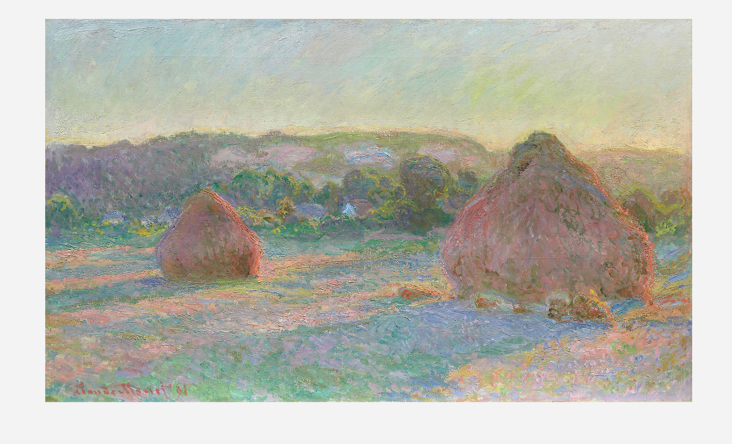 Claude Monet, Stacks of Wheat