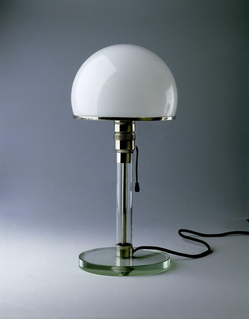 Modernist table lamp.