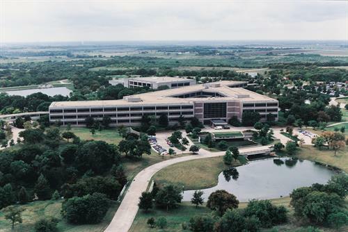 Frito-Lay headquarters and corporate library building.