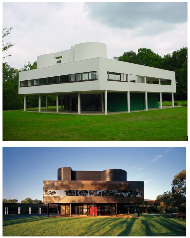 Le Corbusier and its replica