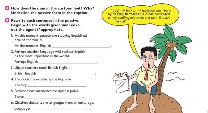 Lesson 5: Students are encouraged to consider the role English plays in international communication