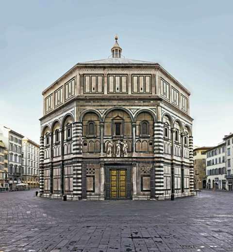 Brunelleschi’s Florence Baptistery.