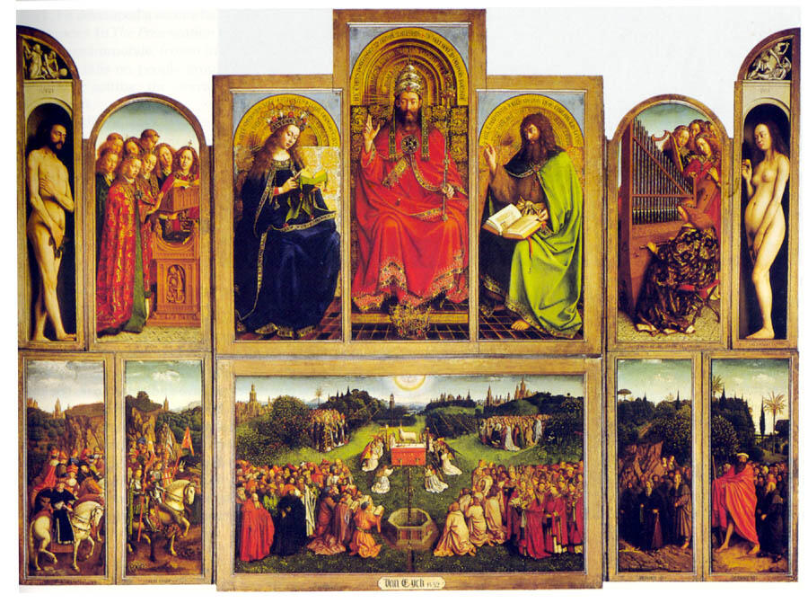 Jan Van Eycks “Ghent Alterpiece”.