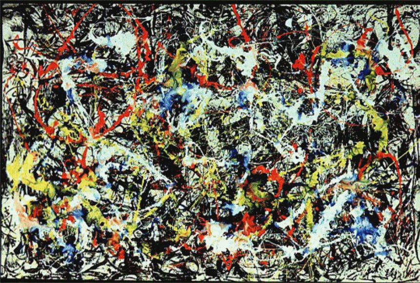 Convergence by Jackson Pollock – 1952.