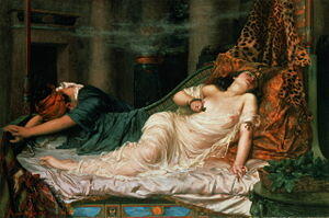A fictionalized depiction of Cleopatra by Arther (1914)