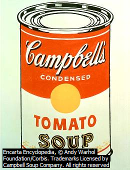 Campbell’s Soup Can (1962) Andy Warhol