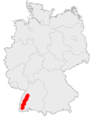  The location of the Black Forest.