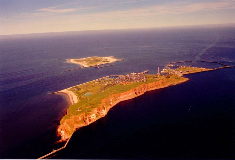The island in the Baltic Sea, which formerly belonged to Britain and Denmark
