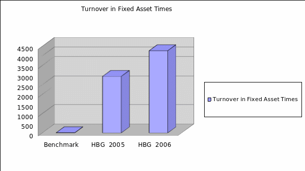 Turnover in Fixed Asset Times