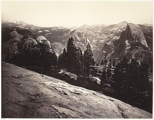 “View from the Sentinel Dome” (1866)
