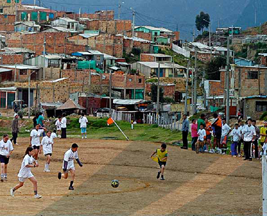 Foot Ball for Hope movement images (FIFA, 2007)