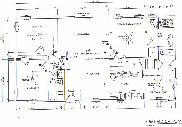  First Floor Plan (courtesy http://www.mastermodular.com/)
