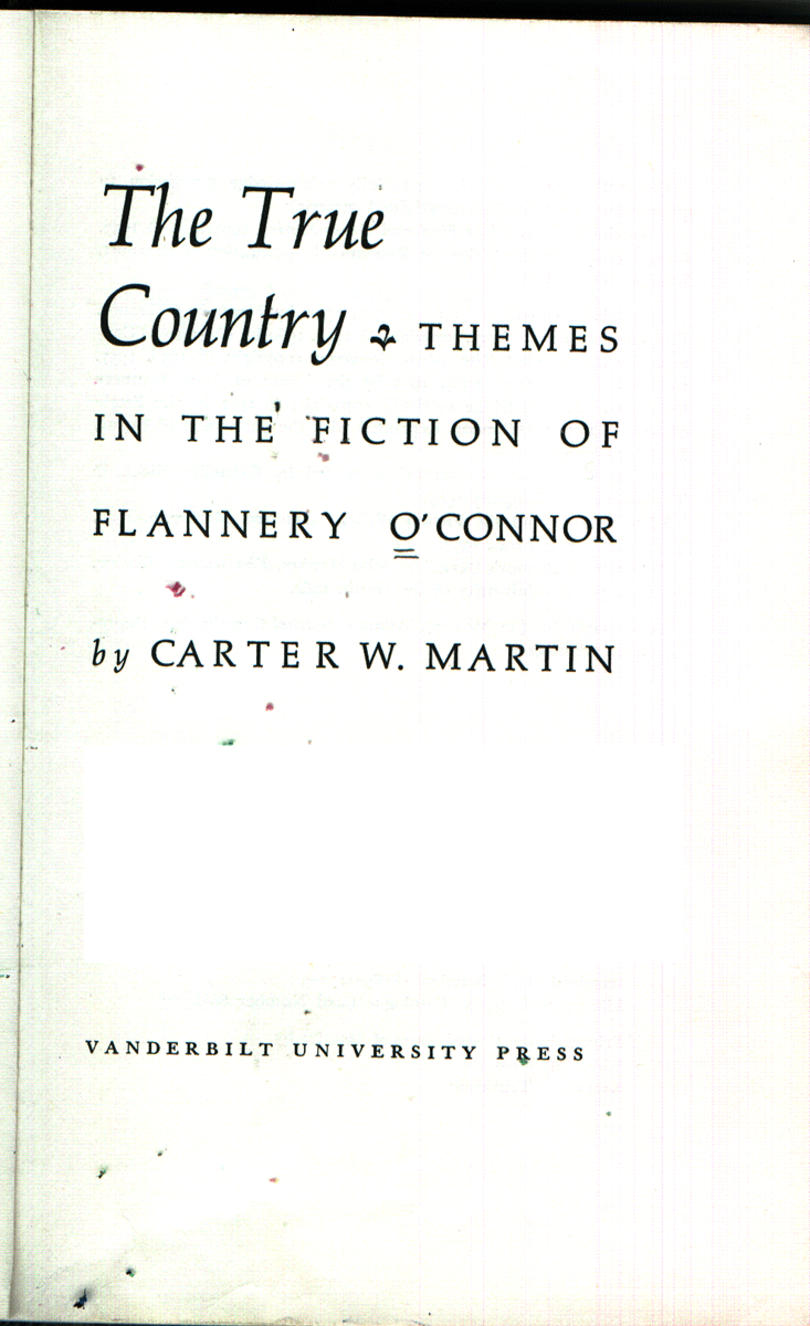 Martin, Title page.