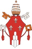 Fleur-de-lis in the coat of arms of Pope Paul
