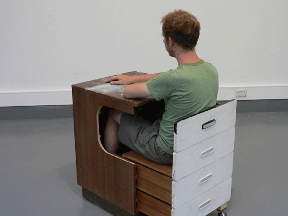 Desk of Drawers by Peter Cole and Patrick Miller (Dhub 2009).