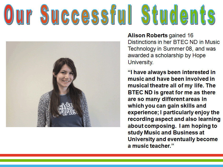 Alison Roberts (Knowsley College, 2008)