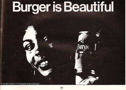 Burger Beer advertisement
